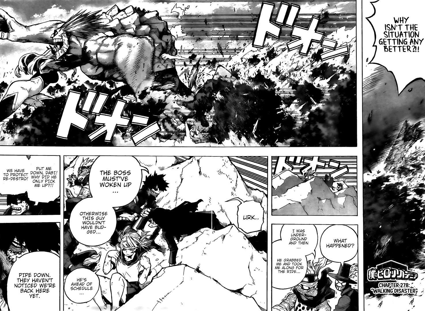 Boku no Hero Academia chapter 306 page 2