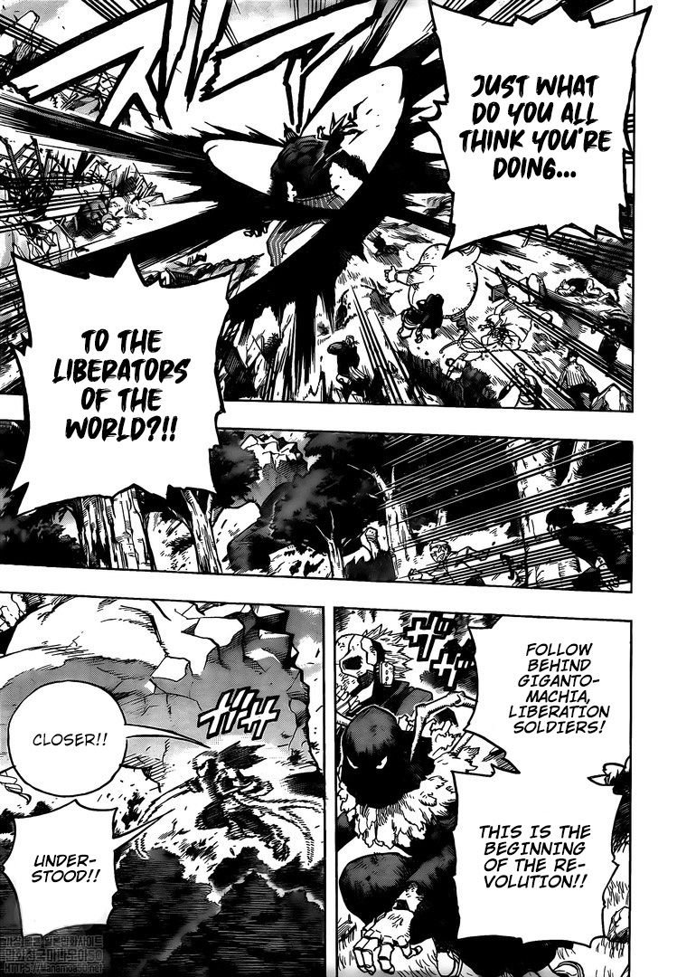 Boku no Hero Academia chapter 306 page 6