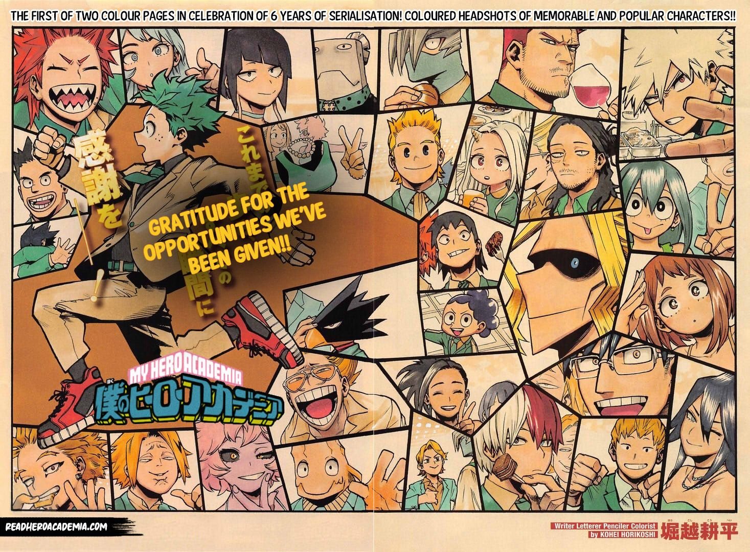Boku no Hero Academia chapter 307 page 1