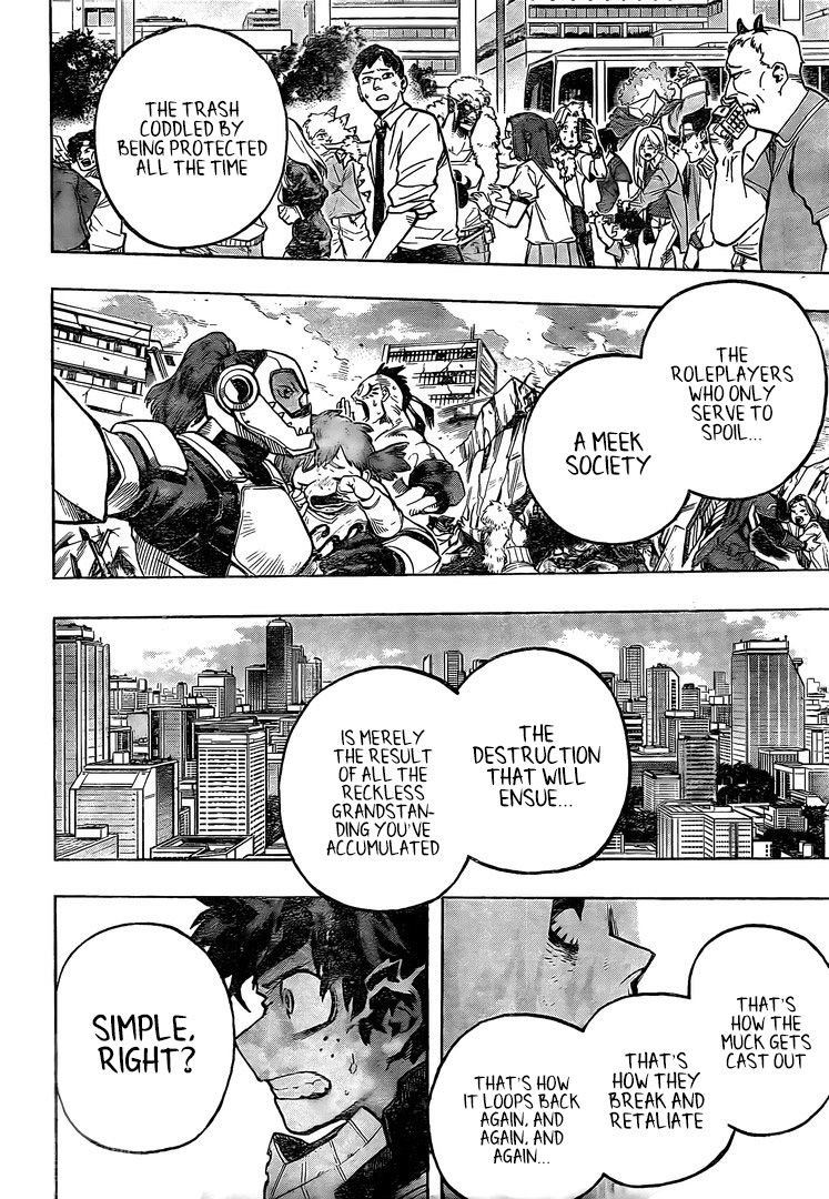 Boku no Hero Academia chapter 309 page 4