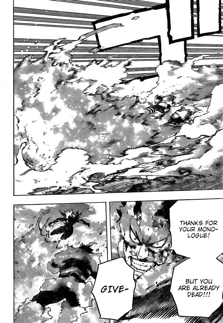 Boku no Hero Academia chapter 309 page 6