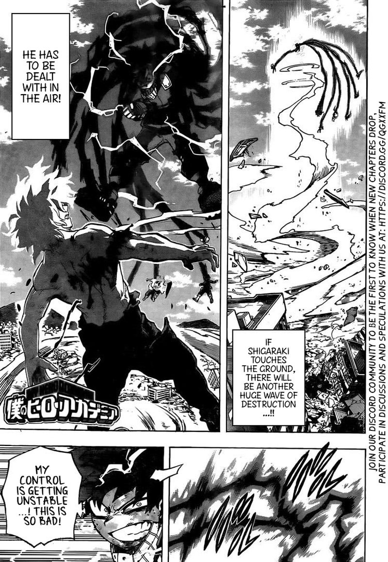 Boku no Hero Academia chapter 312 page 1