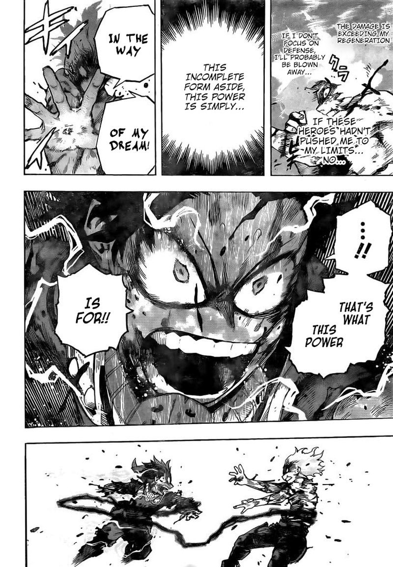 Boku no Hero Academia chapter 313 page 4