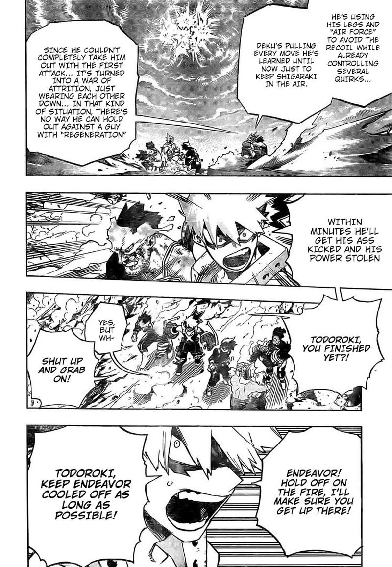 Boku no Hero Academia chapter 313 page 6