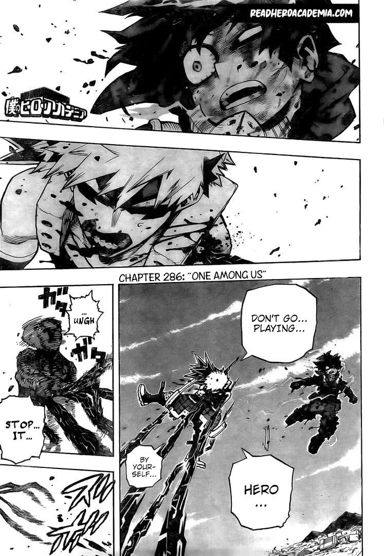 Boku no Hero Academia chapter 314 page 1