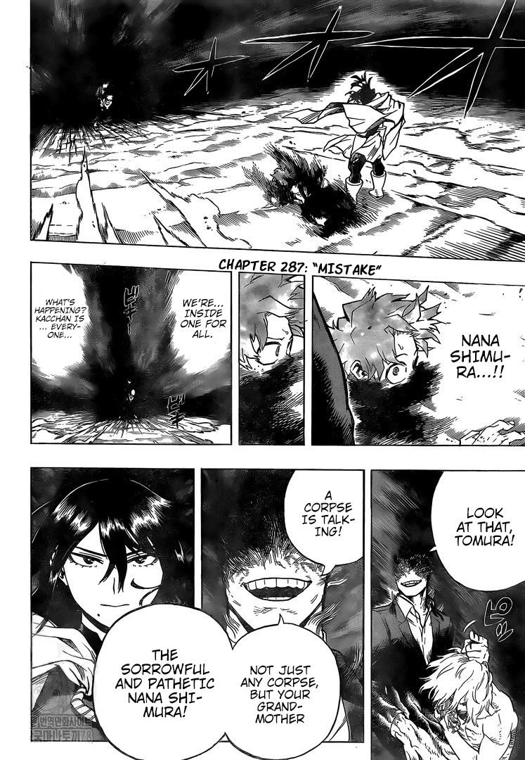 Boku no Hero Academia chapter 315 page 2