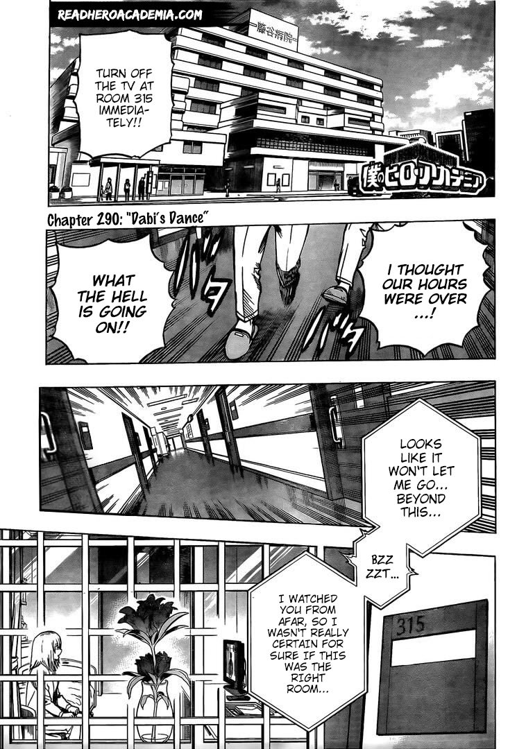 Boku no Hero Academia chapter 318 page 1