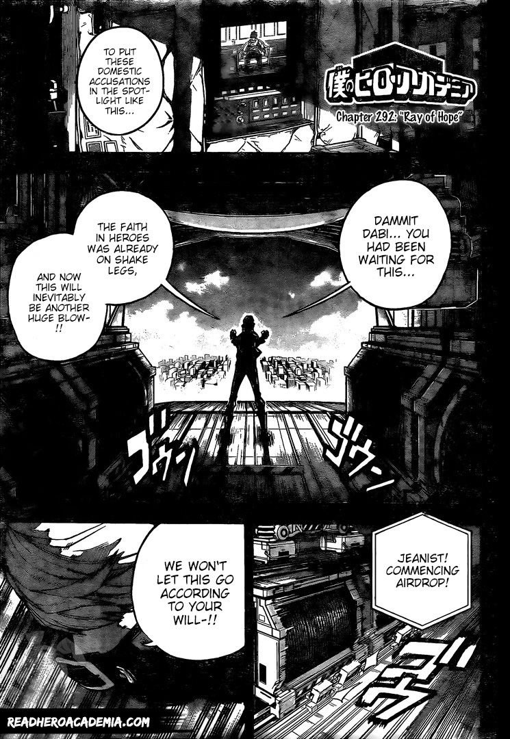 Boku no Hero Academia chapter 320 page 1