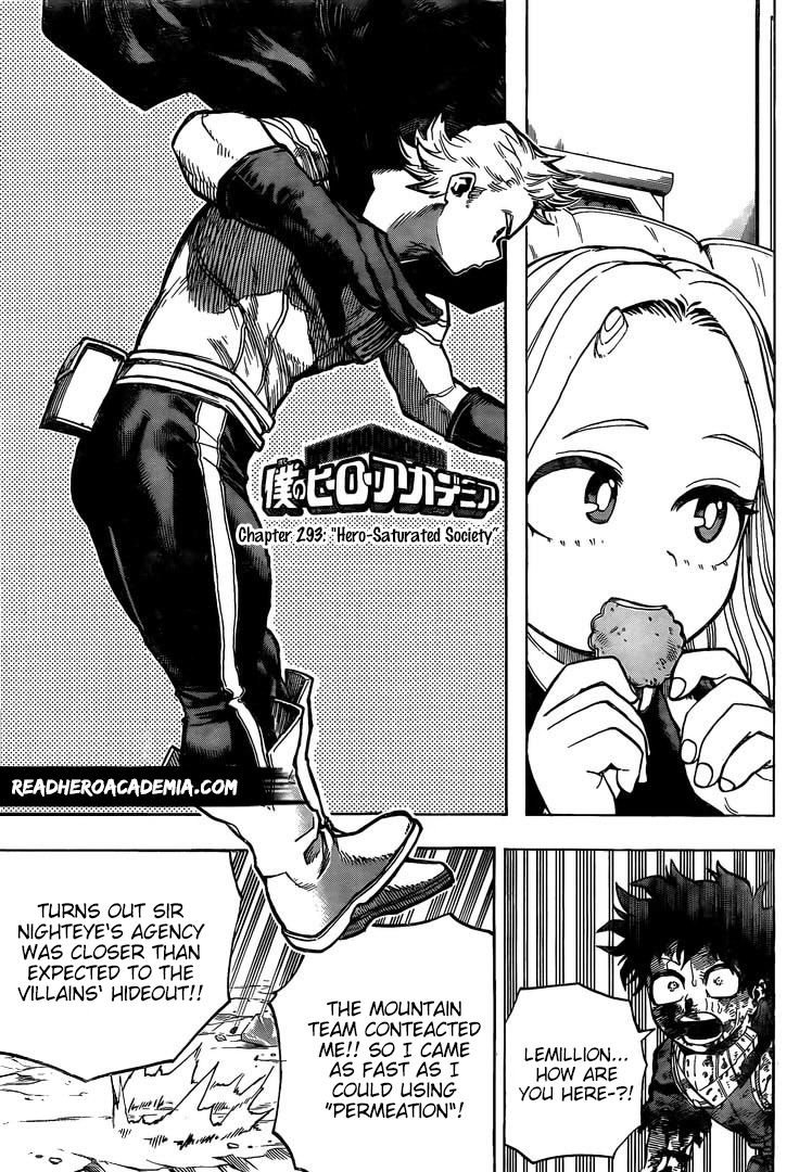 Boku no Hero Academia chapter 321 page 2
