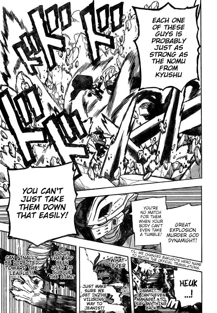 Boku no Hero Academia chapter 322 page 4