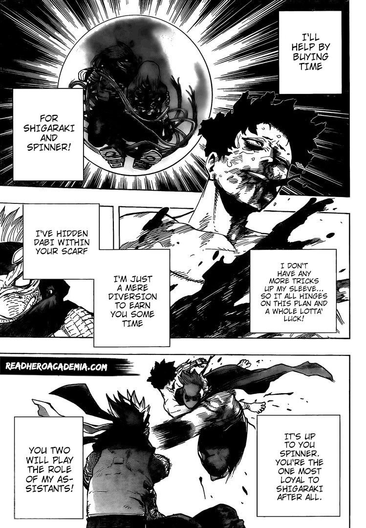 Boku no Hero Academia chapter 323 page 5