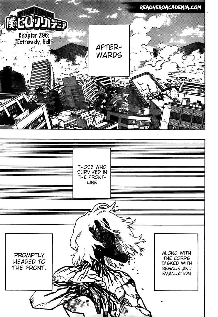 Boku no Hero Academia chapter 324 page 1