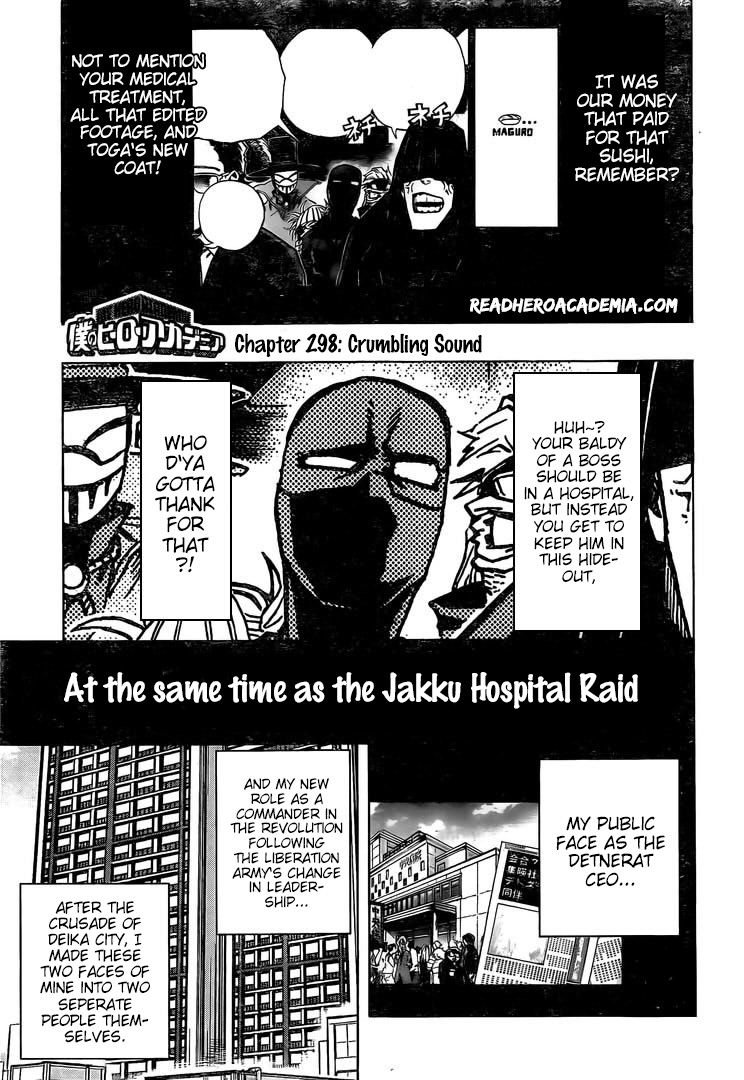 Boku no Hero Academia chapter 326 page 1