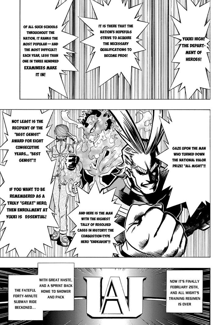 Boku no Hero Academia chapter 4 page 3
