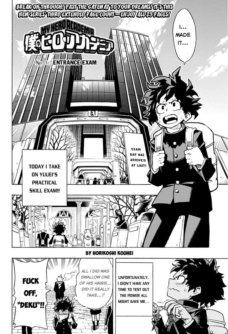 Boku no Hero Academia chapter 4 page 4