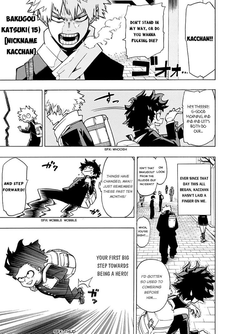 Boku no Hero Academia chapter 4 page 5