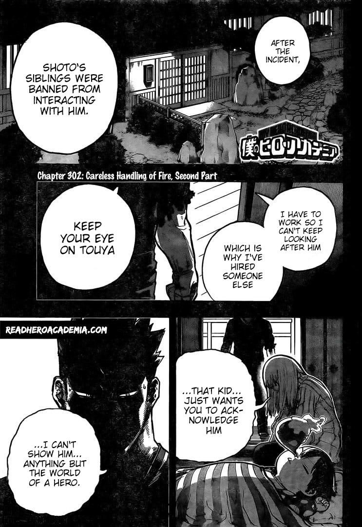 Boku no Hero Academia chapter 330 page 1
