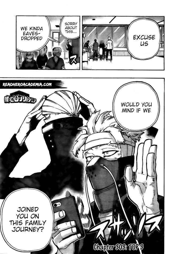 Boku no Hero Academia chapter 331 page 1