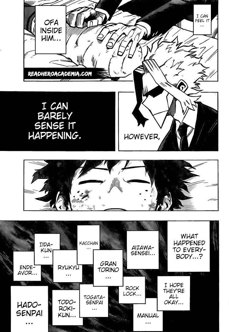 Boku no Hero Academia chapter 332 page 1