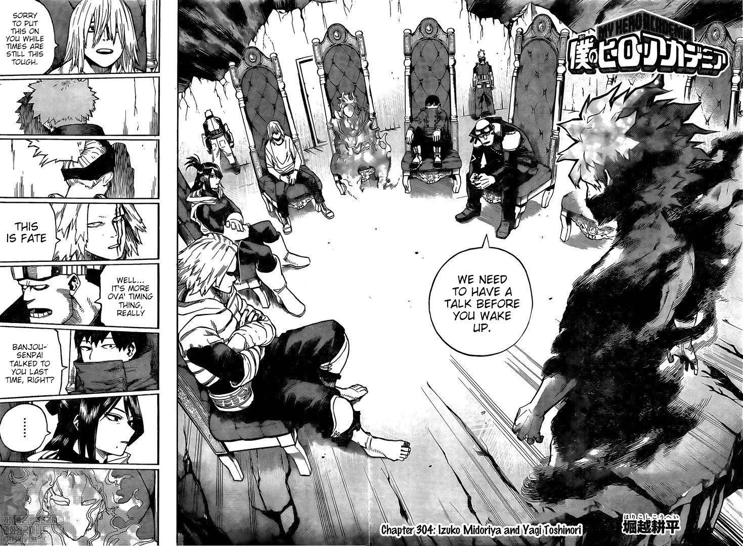 Boku no Hero Academia chapter 332 page 2