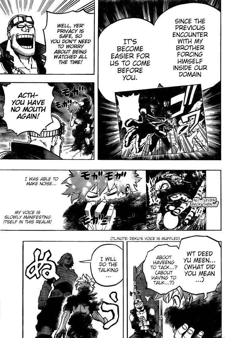 Boku no Hero Academia chapter 332 page 4