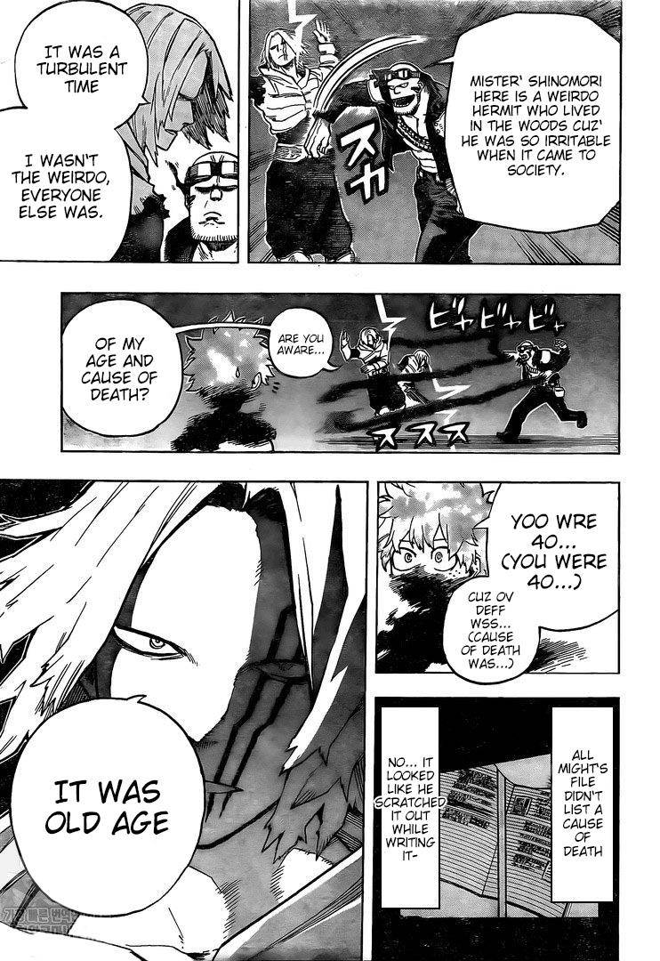 Boku no Hero Academia chapter 332 page 6