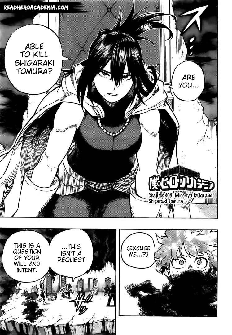 Boku no Hero Academia chapter 333 page 1