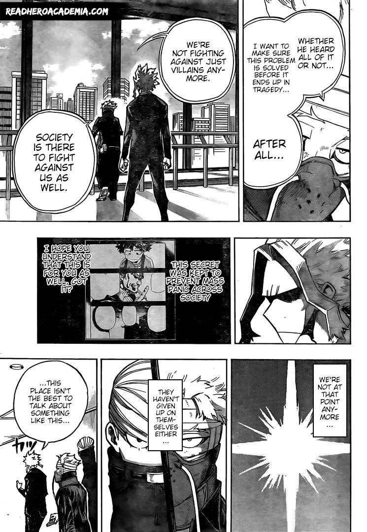 Boku no Hero Academia chapter 334 page 4
