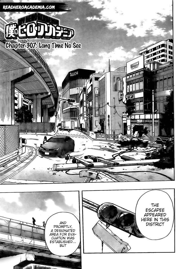 Boku no Hero Academia chapter 335 page 1