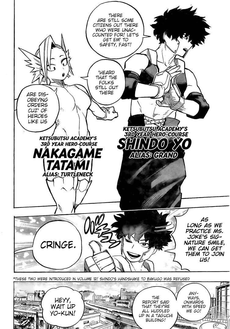 Boku no Hero Academia chapter 335 page 3