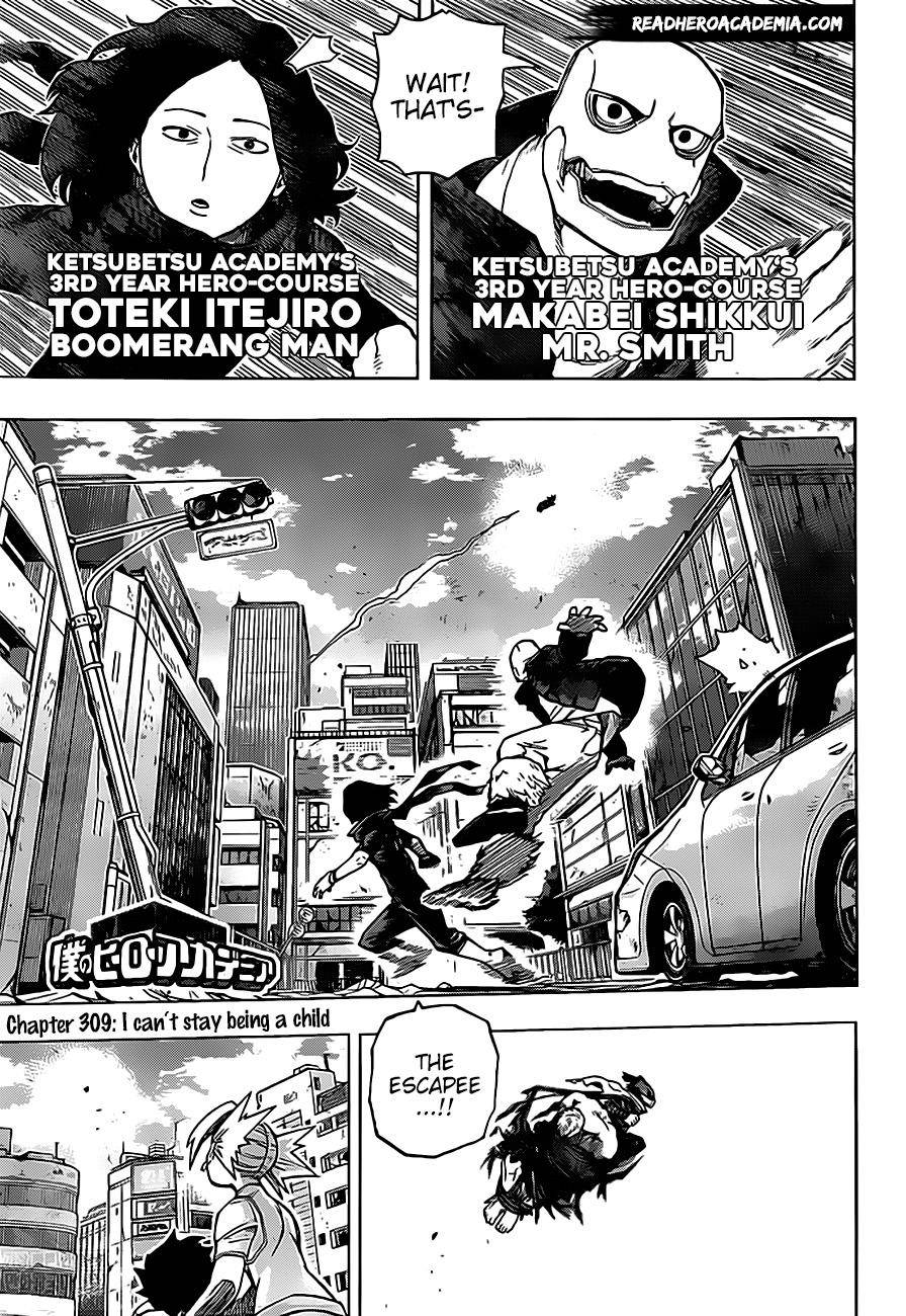 Boku no Hero Academia chapter 337 page 1