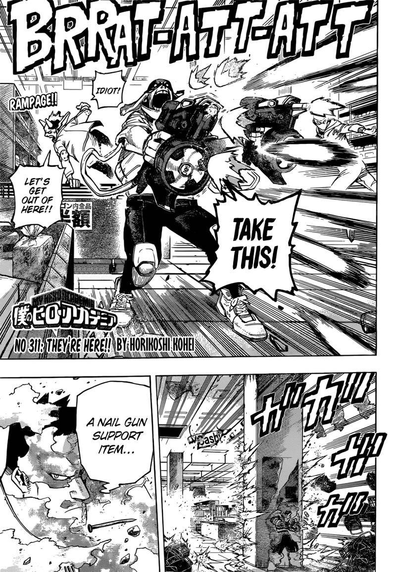 Boku no Hero Academia chapter 339 page 1