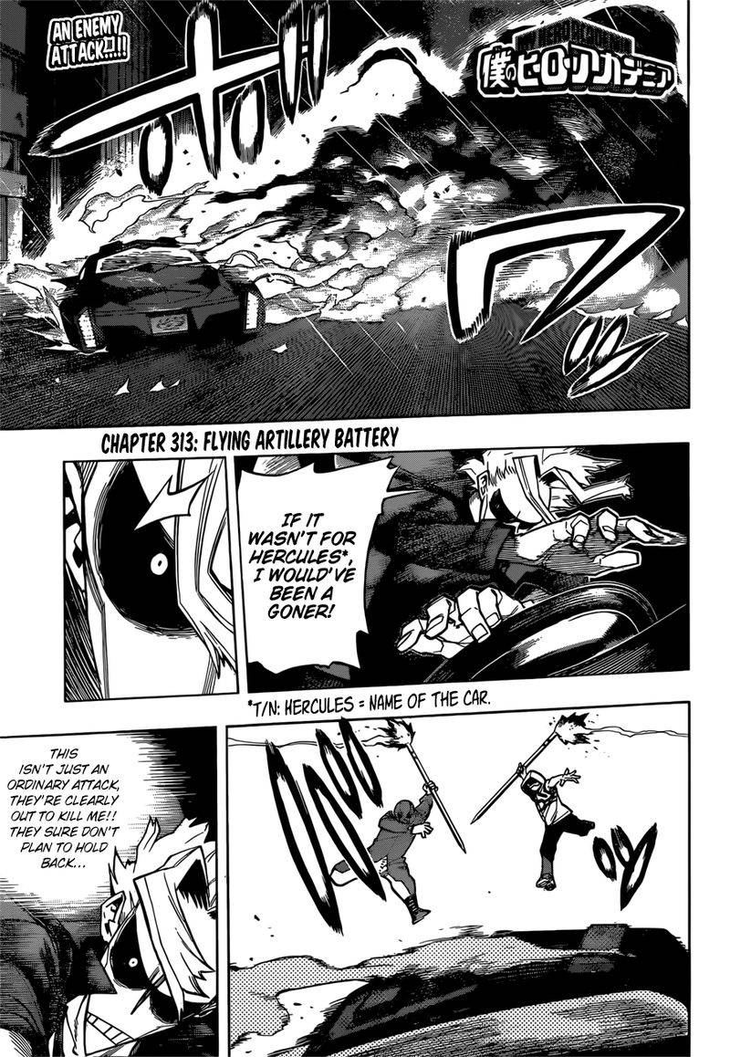 Boku no Hero Academia chapter 341 page 1