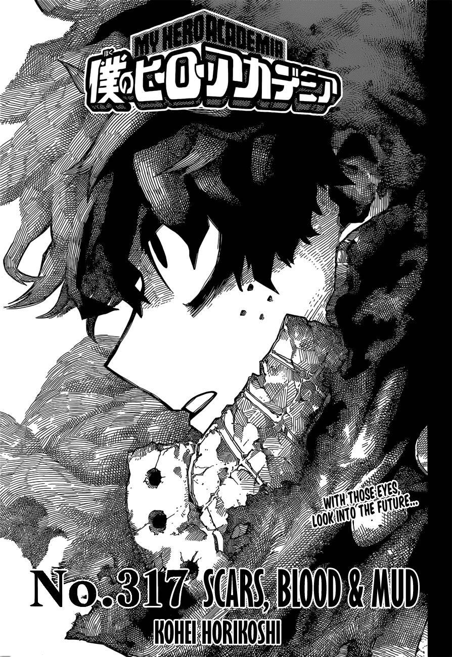 Boku no Hero Academia chapter 345 page 1