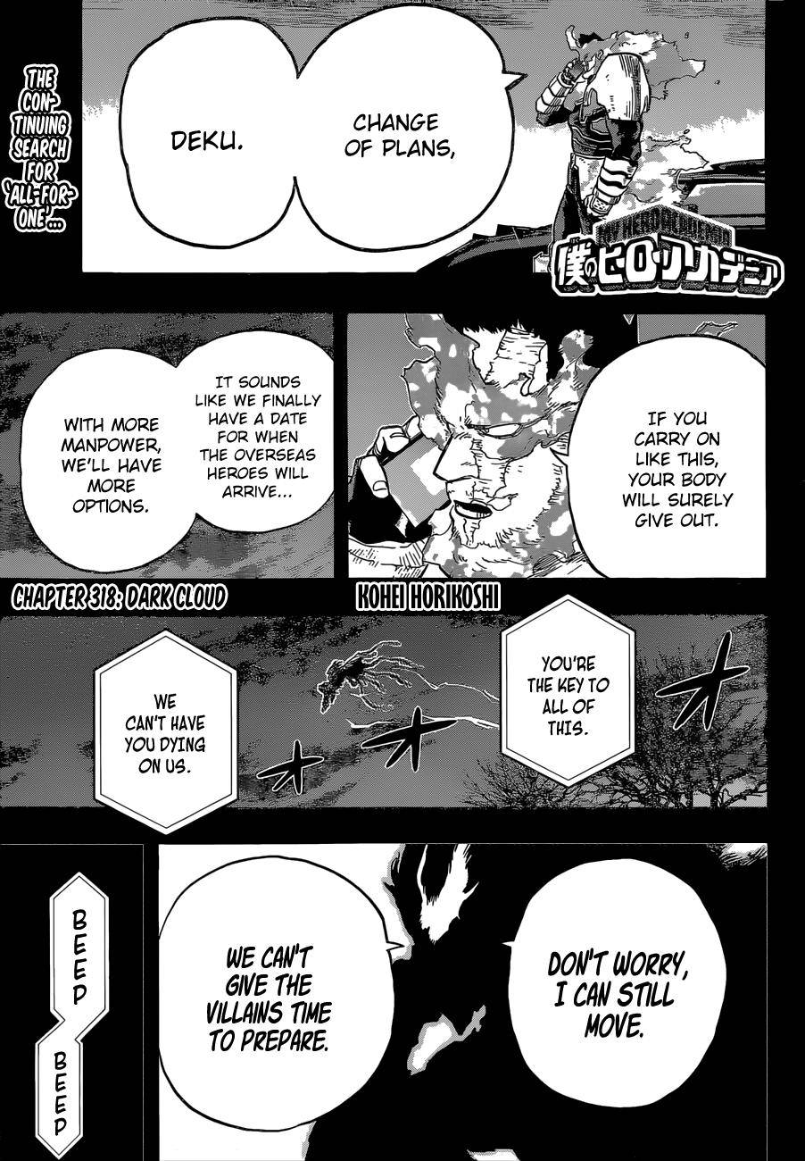 Boku no Hero Academia chapter 346 page 1
