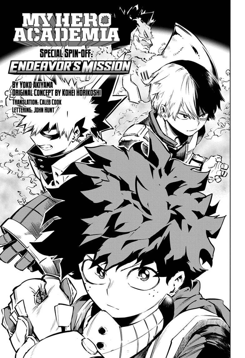 Boku no Hero Academia chapter 350 page 1
