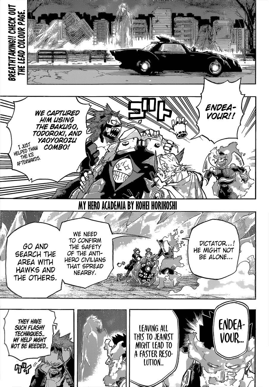 Boku no Hero Academia chapter 349 page 3