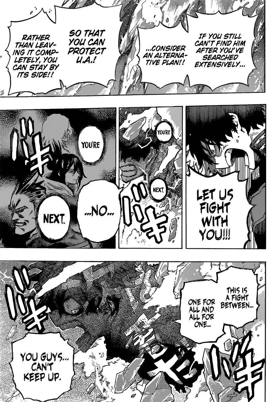 Boku no Hero Academia chapter 349 page 5