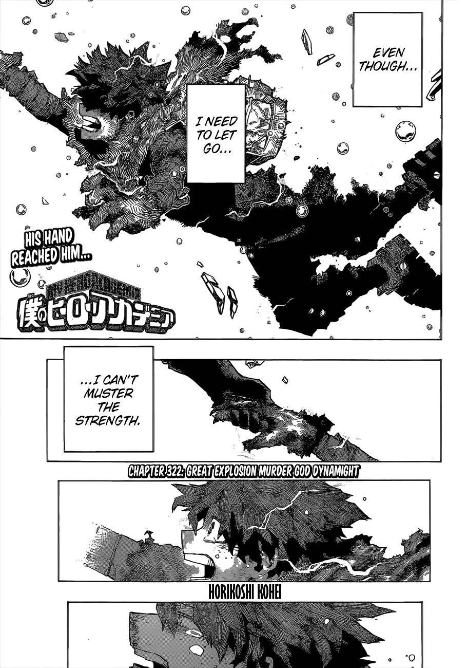 Boku no Hero Academia chapter 351 page 1