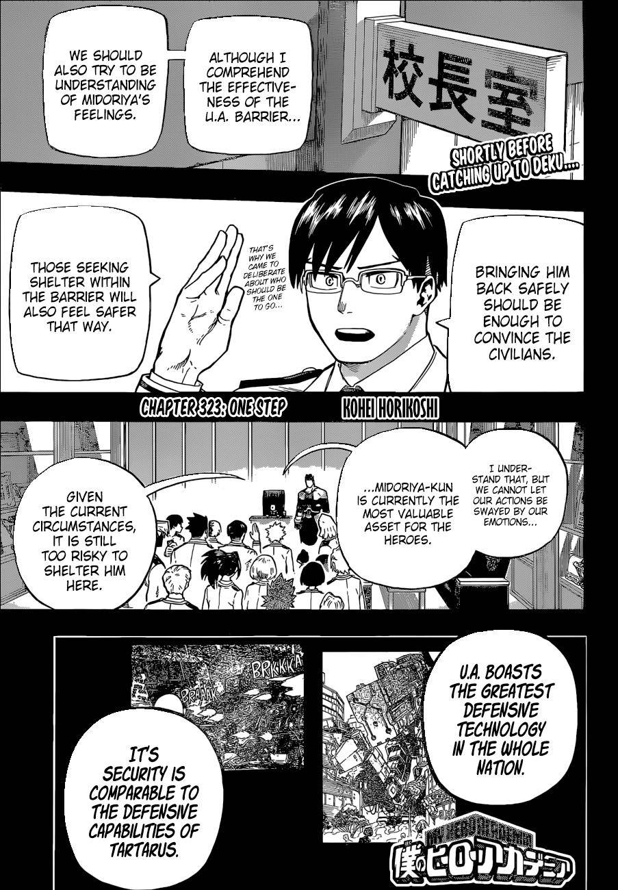 Boku no Hero Academia chapter 352 page 1