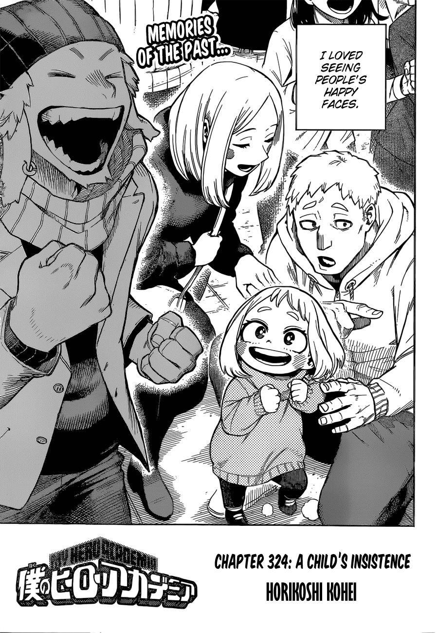 Boku no Hero Academia chapter 353 page 1