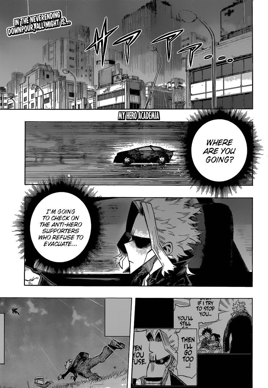 Boku no Hero Academia chapter 355 page 1
