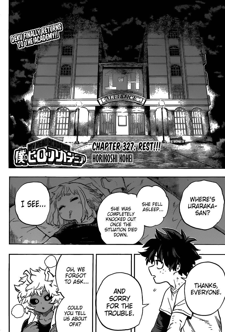 Boku no Hero Academia chapter 356 page 5