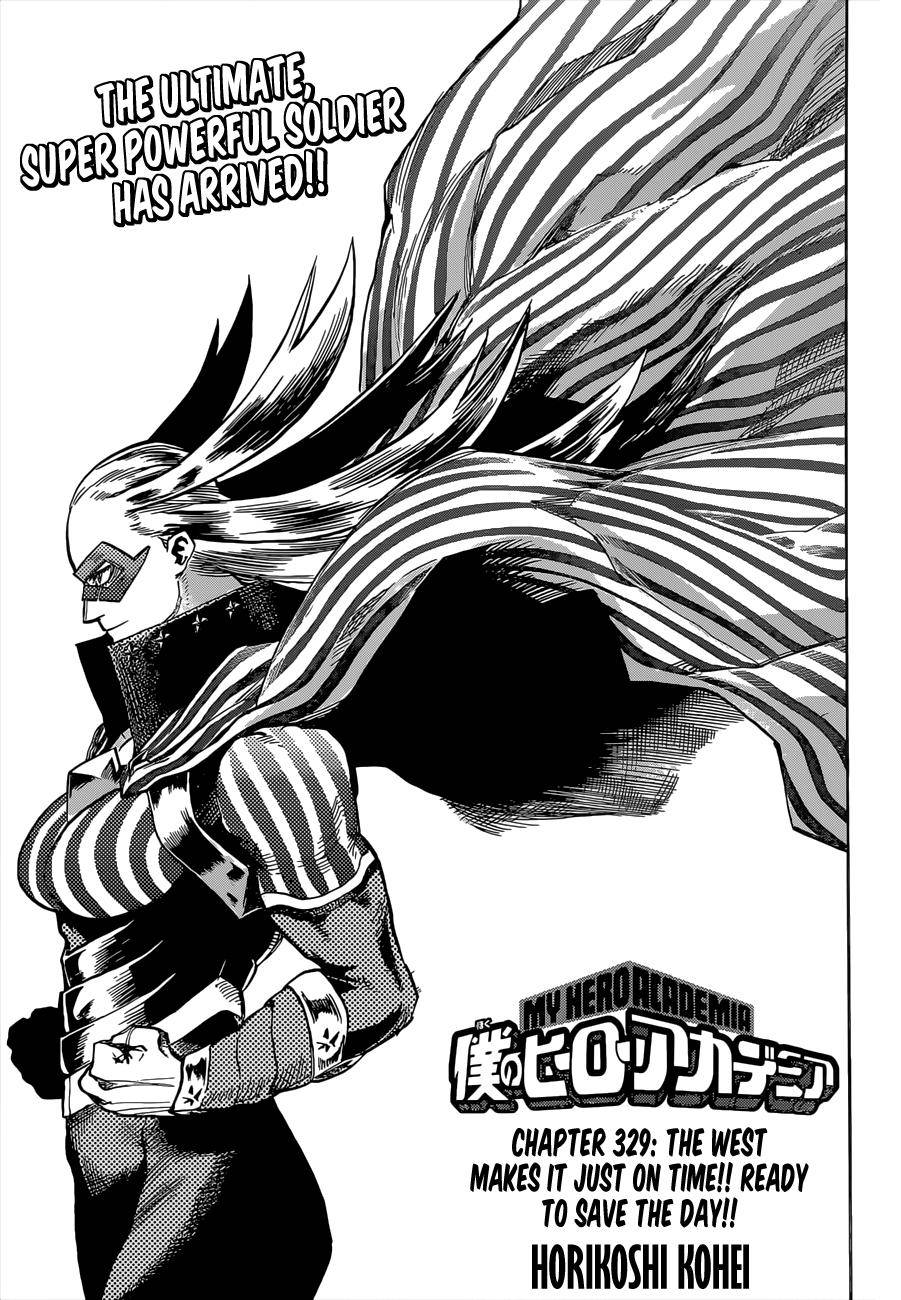 Boku no Hero Academia chapter 358 page 1