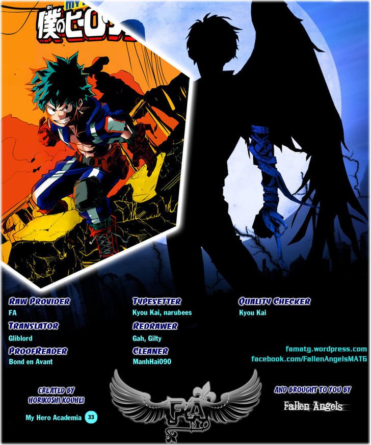 Boku no Hero Academia chapter 39 page 1