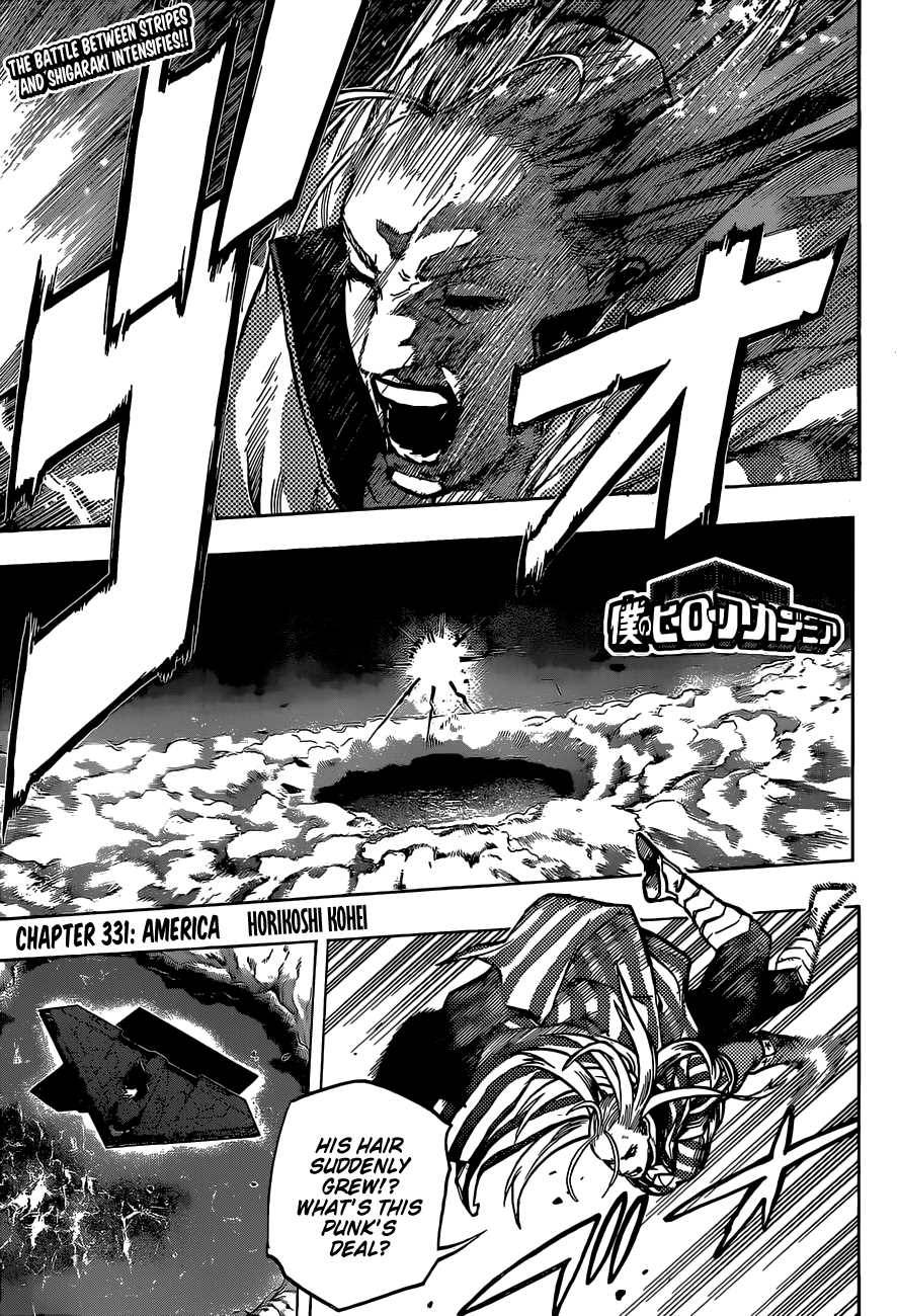 Boku no Hero Academia chapter 360 page 1