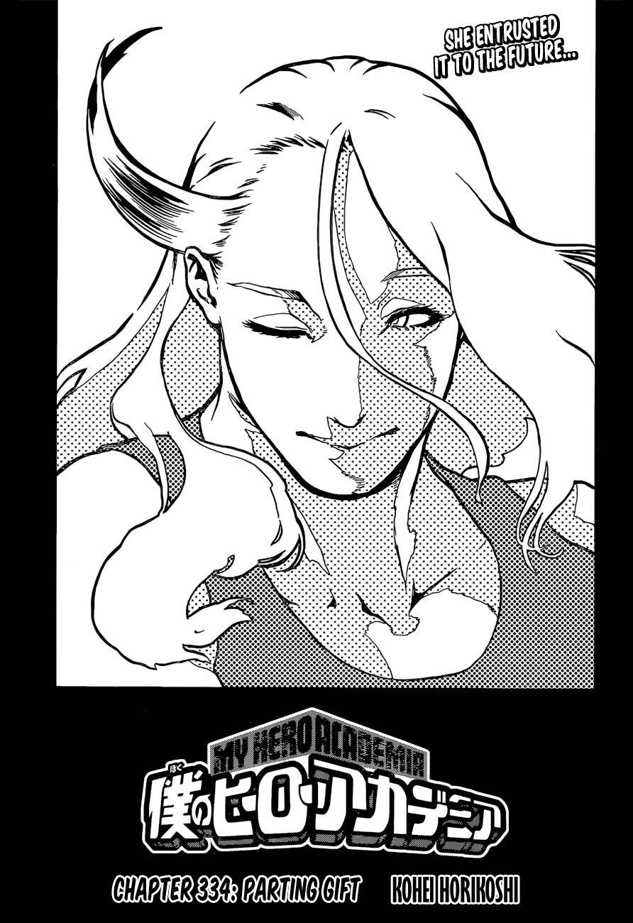 Boku no Hero Academia chapter 363 page 1