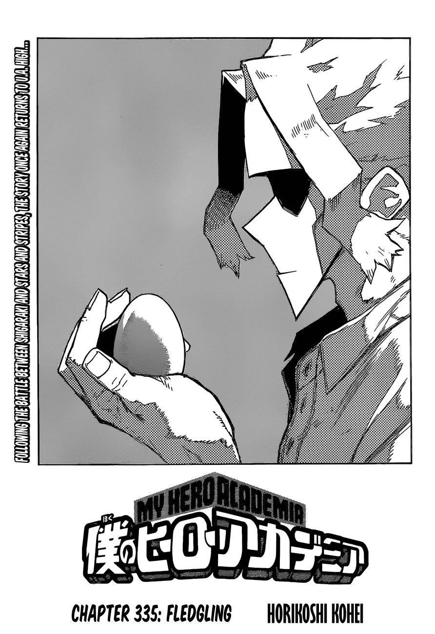 Boku no Hero Academia chapter 364 page 1
