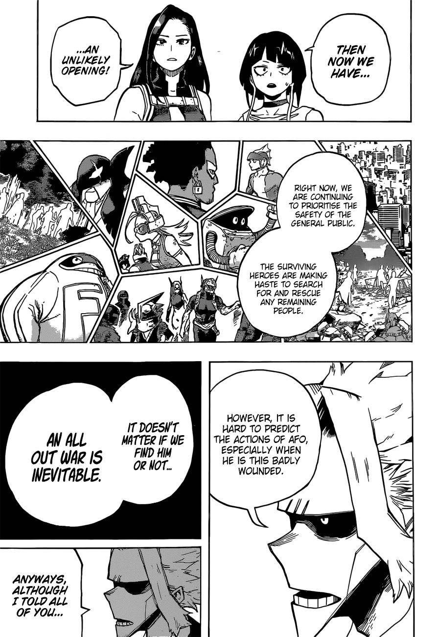 Boku no Hero Academia chapter 364 page 4
