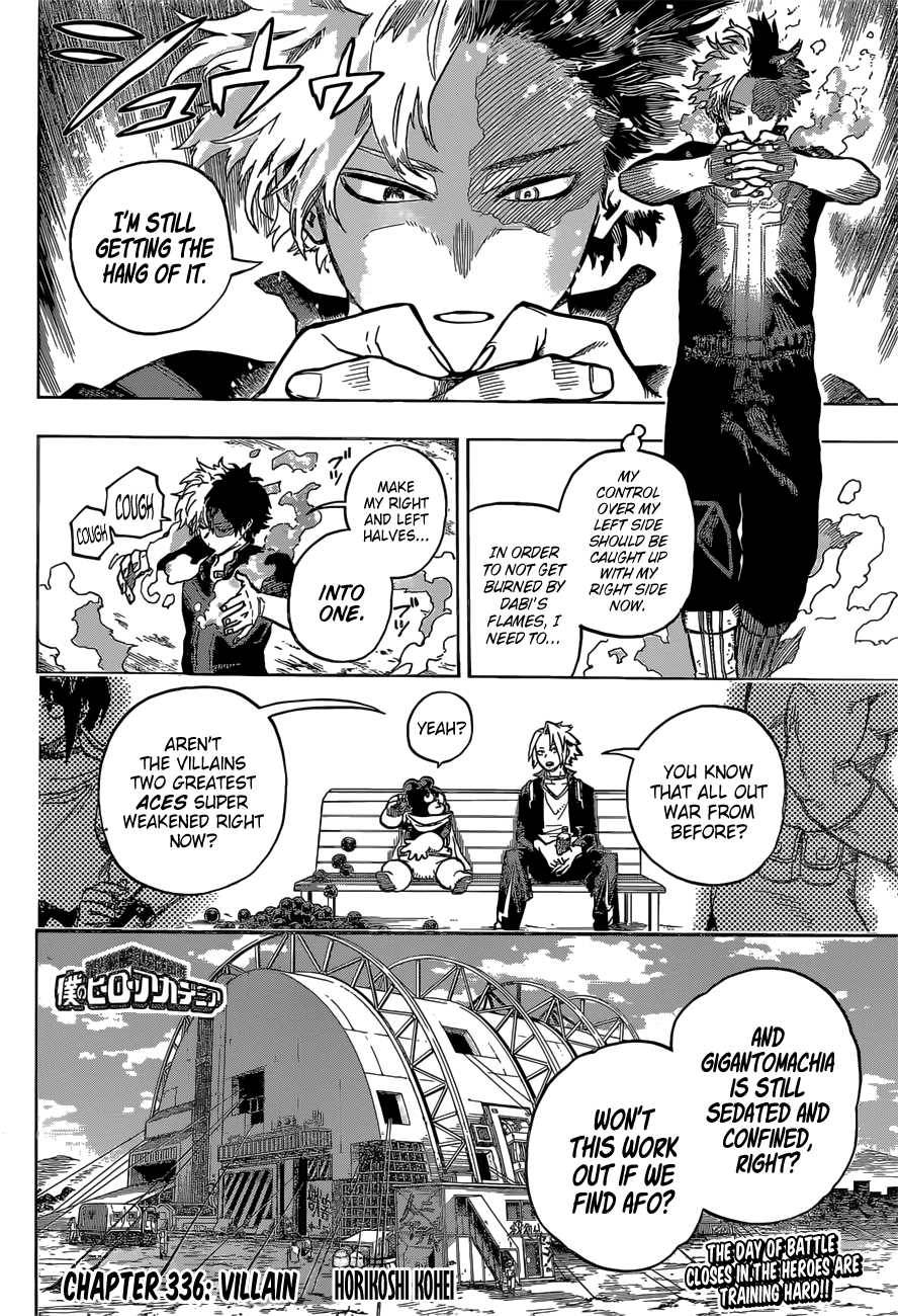 Boku no Hero Academia chapter 365 page 6